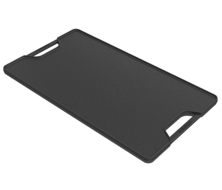 Reversible 2-in-1 Cast Iron Grill/Griddle Plate