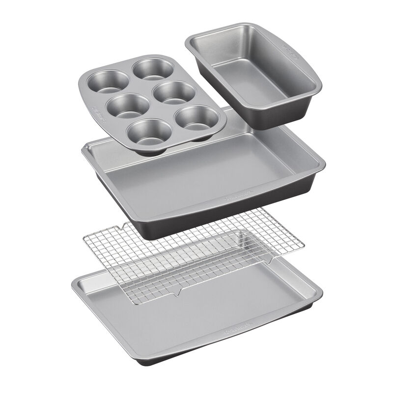 5-Piece Stackable Ceramic Nonstick Bakeware